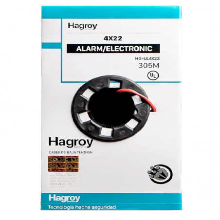 CABLE CONTRA INCENDIO 4X22 HG-UL4X22