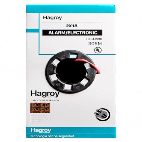 CABLE CONTRA INCENDIO 2X18 HG-UL2X18